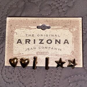 ARIZONA gold color earrings